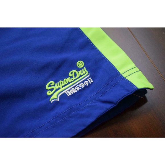NWoT Mens SuperDry Swim Beach Volley Swim Trunks - Picture 2 of 6